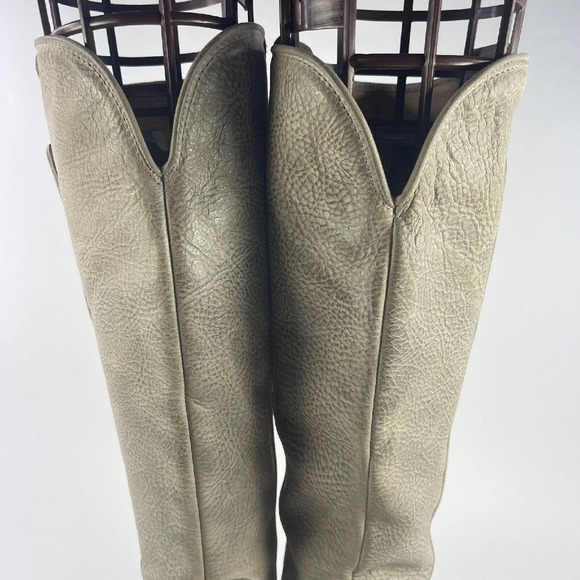 Frye Women's Paige Tall Leather Riding boots US 7.5 Beige Leather Knee-High Boot - Picture 10 of 16